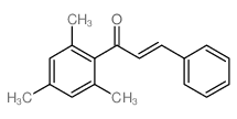 2-Propen-1-one,3-phenyl-1-(2,4,6-trimethylphenyl)- structure