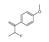 Benzene, 1-(2-fluoro-1-methylenepropyl)-4-methoxy- (9CI) structure