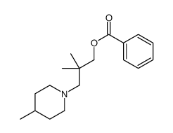 2,2-Dimethyl-3-(4-methylpiperidino)propyl=benzoate picture