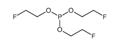 tris(2-fluoroethyl) phosphite结构式