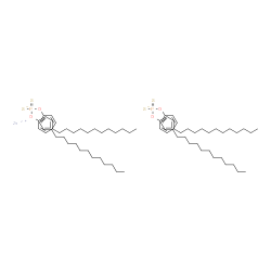 zinc bis(p-dodecylphenyl) bis(dithiophosphate)结构式