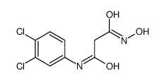 N-(3,4-dichlorophenyl)-N'-hydroxypropanediamide结构式