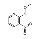 methyl 3-nitro-2-pyridinesulfenate Structure