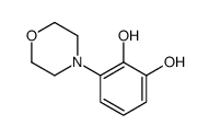 3-morpholin-4-ylbenzene-1,2-diol Structure