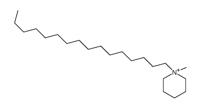 hexadecyl-N-methylpiperidinium Structure