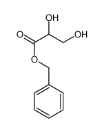 benzyl 2,3-dihydroxypropanoate结构式