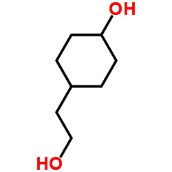 4-(2-Hydroxyethyl)cyclohexanol Structure