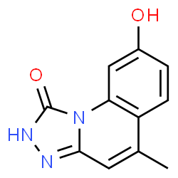 [1,2,4]Triazolo[4,3-a]quinolin-1(2H)-one, 8-hydroxy-5-methyl- (9CI) picture