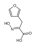 3-(furan-3-yl)-2-(hydroxyimino)propanoic acid Structure