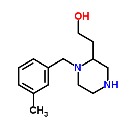 2-[1-(3-METHYL-BENZYL)-PIPERAZIN-2-YL]-ETHANOL图片