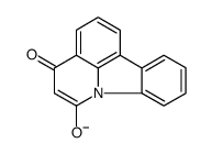 4-oxo-4H-pyrido[3,2,1-jk]carbazol-6-olate Structure