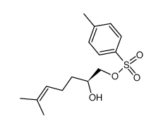 (S)-2-hydroxy-6-methylhept-5-en-1-yl 4-methylbenzenesulfonate Structure