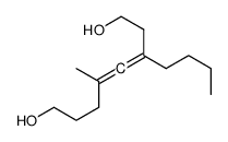 3-butyl-5-methylocta-3,4-diene-1,8-diol结构式