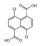 4,8-dichloro-naphthalene-1,5-dicarboxylic acid Structure