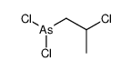 dichloro-(2-chloro-propyl)-arsine Structure