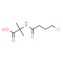 Alanine,N-(4-chloro-1-oxobutyl)-2-methyl-结构式