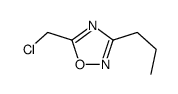 5-(氯甲基)-3-丙基-1,2,4-噁二唑结构式