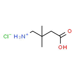 Butanoic acid, 4-amino-3,3-dimethyl-, hydrochloride picture