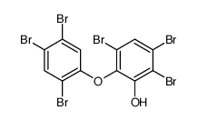 2,3,5-tribromo-6-(2,4,5-tribromophenoxy)phenol Structure