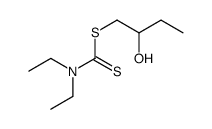 2-hydroxybutyl N,N-diethylcarbamodithioate结构式