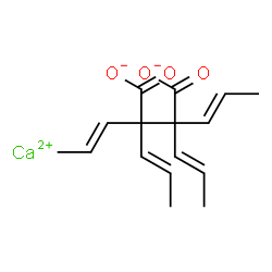 calcium (tetrapropenyl)succinate Structure