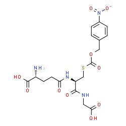 S-(4-nitrocarbobenzoxy)glutathione structure