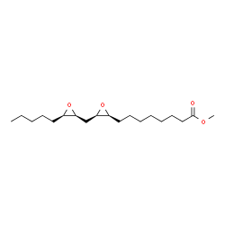 CIS-9:10,12:13-DIEPOXYSTEARIC ACIDMETHYL ESTER Structure