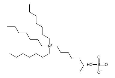 TETRAHEPTYLAMMONIUM HYDROGEN SULFATE结构式