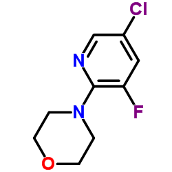 4-(5-氯-3-氟-2-吡啶)吗啉图片