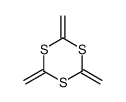 2,4,6-trimethylidene-1,3,5-trithiane Structure