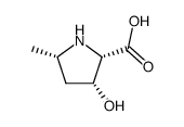 L-Proline, 3-hydroxy-5-methyl-, (2alpha,3alpha,5alpha)- (9CI) structure