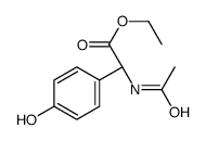 Ac-Phg(4-OH)-OEt Structure