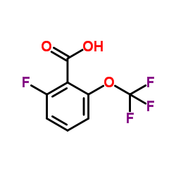 2-Fluoro-6-(trifluoromethoxy)benzoic acid structure