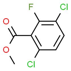 Methyl 3,6-dichloro-2-fluorobenzoate结构式