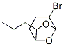 6,8-Dioxabicyclo3.2.1octane, 4-bromo-7-propyl-, (endo,endo)- Structure