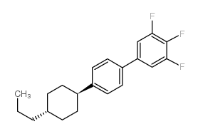 反-3,4,5-三氟-4'-(4-丙基环己基)联苯结构式