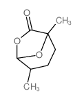 6,8-Dioxabicyclo[3.2.1]octan-7-one,1,4-dimethyl-结构式