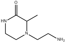 4-(2-氨基乙基)-3-甲基哌嗪-2-酮结构式