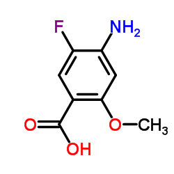 4-Amino-5-fluoro-2-methoxybenzoic acid picture