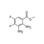 Methyl 2,3-Diamino-4,5-difluorobenzoate Structure