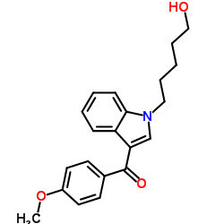 RCS-4 N-(5-hydroxypentyl) metabolite结构式