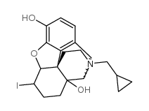 6-iodo-3,14-dihydroxy-17-(cyclopropylmethyl)-4,5-epoxymorphinan picture