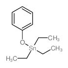 Stannane,triethylphenoxy-结构式