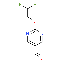 2-(2,2-二氟乙氧基)嘧啶-5-甲醛图片
