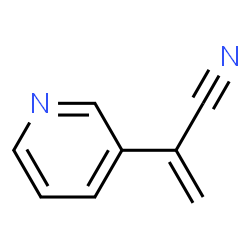 3-Pyridineacetonitrile,alpha-methylene-(9CI) structure