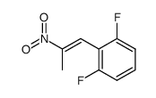 1,3-difluoro-2-(2-nitroprop-1-en-1-yl)benzene Structure