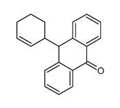 10-cyclohex-2-en-1-yl-10H-anthracen-9-one结构式