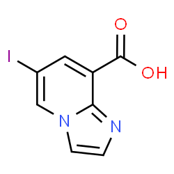 6-Iodo-imidazo[1,2-a]pyridine-8-carboxylic acid Structure