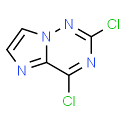 2,4-Dichloroimidazo[2,1-f][1,2,4]triazine structure