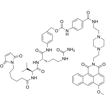 Mal-VC-PAB-ABAEP-Azonafide Structure